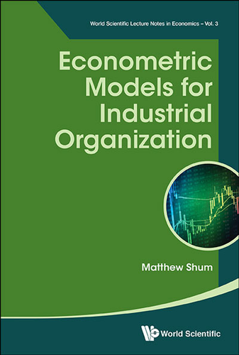 Cover image for ECONOMETRIC MODELS FOR INDUSTRIAL ORGANIZATION