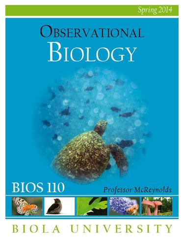 Observational Biology / BIOS 110
