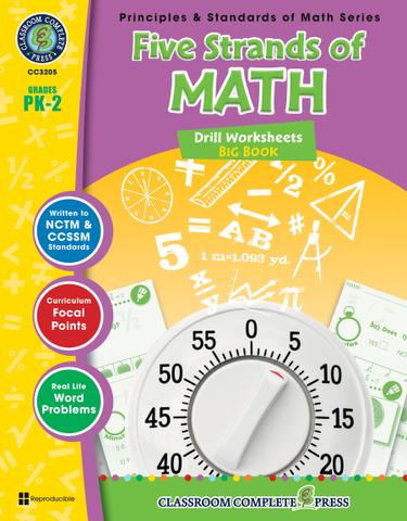 Five Strands of Math - Drills Big Book