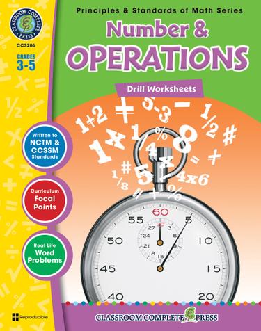 Number & Operations - Drill Sheets