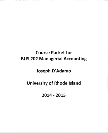 Cover image for BUS 202