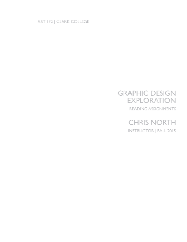 Cover image for NORTH'S ART 172 COURSE PACK