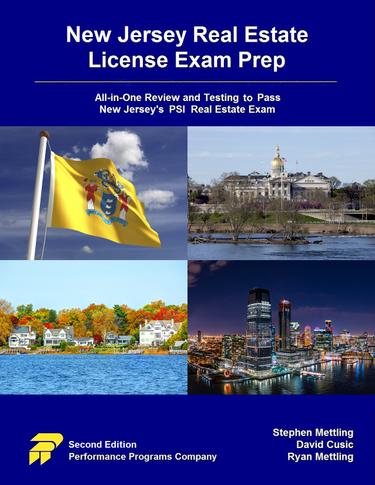 New Jersey Real Estate License Exam Prep