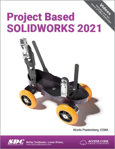 Cover image for Project Based SOLIDWORKS 2021