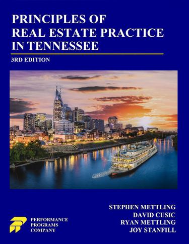 Cover image for Principles of Real Estate Practice in Tennessee