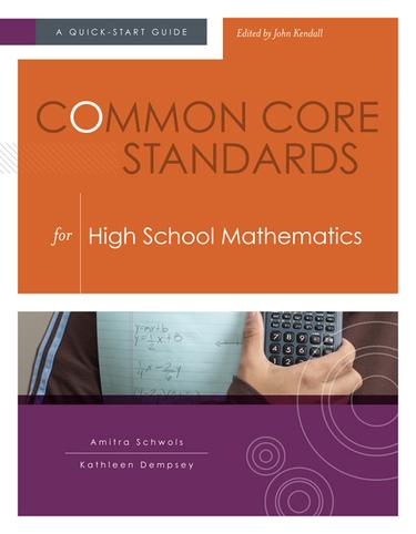 Cover image for Common Core Standards for  High School Mathematics