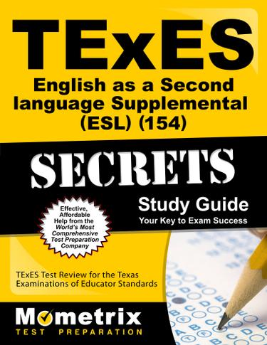 Cover image for TExES English as a Second Language Supplemental (ESL) (154) Secrets Study Guide