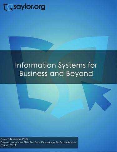 Information Systems for Business and Beyond