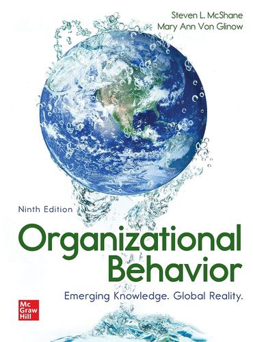 Organizational Behavior: Emerging Knowledge. Global Reality.