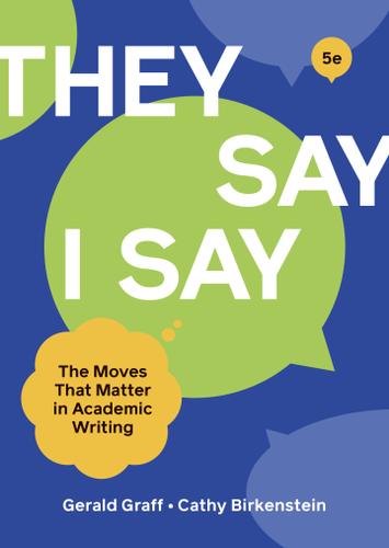 "They Say / I Say" (Fifth Edition)