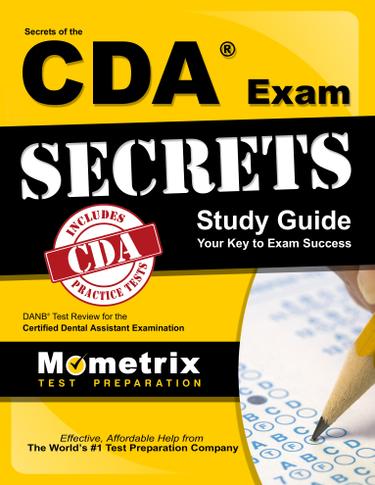 Cover image for Secrets of the CDA Exam Study Guide