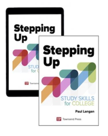 Cover image for Stepping Up: Study Skills for College (eBook + Courseware )