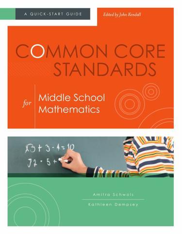 Cover image for Common Core Standards for Middle School Mathematics