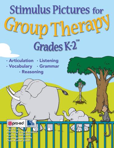 Cover image for Stimulus Pictures for Group Therapy: Grades K-2 - 37628E