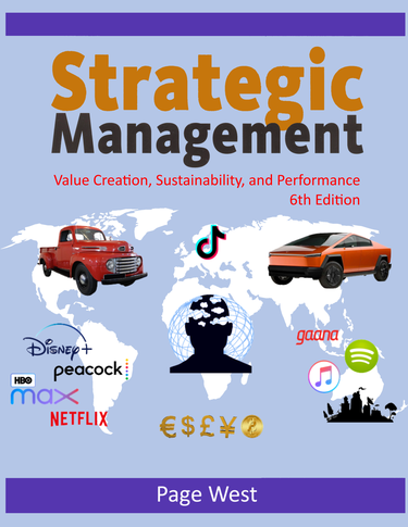 Cover image for Strategic Management: Value Creation, Sustainability, and Performance