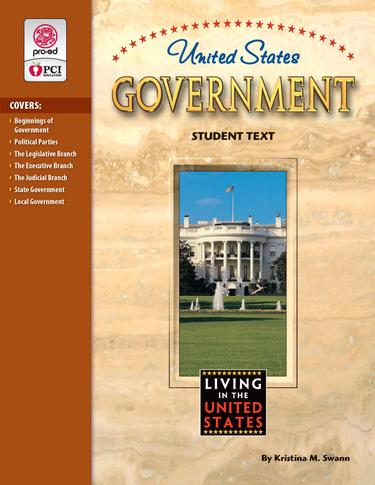 Cover image for U. S. Government: Student Text - 20665E