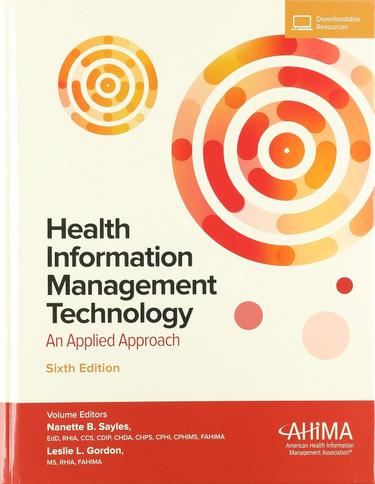 Health Information Management Technology: An Applied Approach