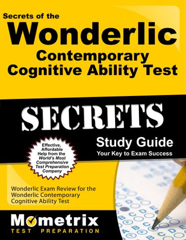 Cover image for Secrets of the Wonderlic Contemporary Cognitive Ability Test Study Guide
