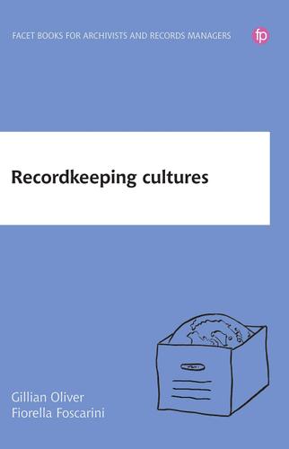 Cover image for Recordkeeping Cultures
