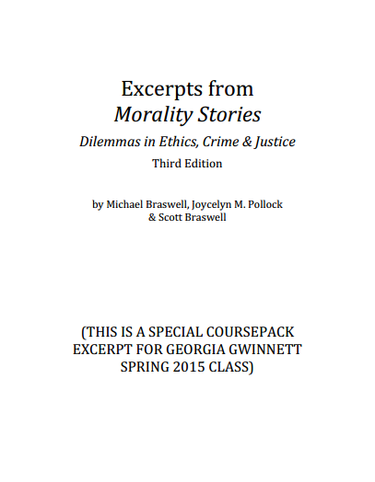 Excerpts from Morality Stories, Third Edition