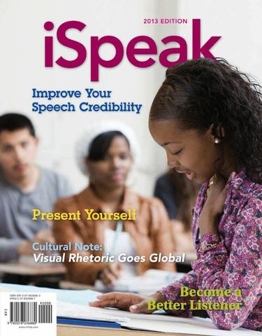 iSpeak: Public Speaking for Contemporary Life